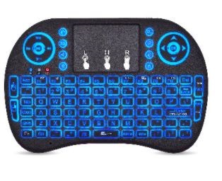 Teclado Mini Inal&aacute;mbrico, Recargable, Ilumina BROBOTIX 963814